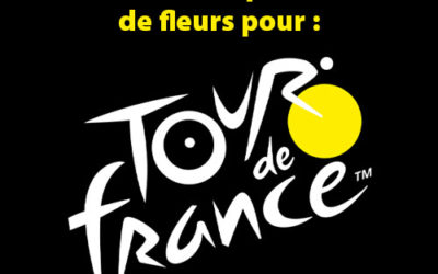 Des bouquets de fleurs Tour de France Chambéry